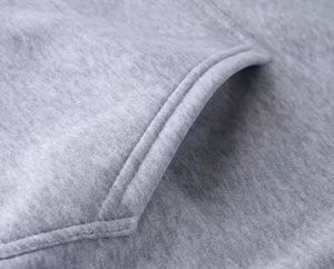 Sudadera con capucha de gran tamaño para hombre 100% algodón bordado Elegante ropa de calle moda OEM logotipo personalizado proveedor de fábrica de lana - Product Image 4