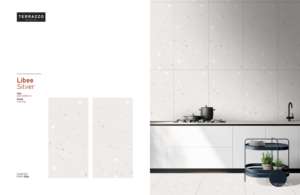 กระเบื้องพอร์ซเลนพรีเมียม LIBEE SILVER TERRAZZO ลายแกะสลัก - Product Image 3