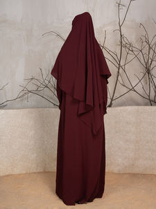 New Premium Traditional Muslim Clothing <b>2</b> <b>Piece</b> Abaya Set Modest Prayer Abaya Women Muslim <b>Dress</b> and Hijab Khimar Modest Abaya - Product Image 4