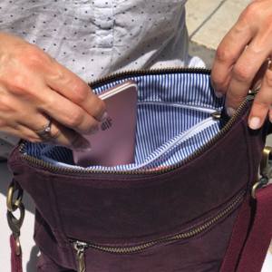 Bolso cruzado de lona hecho a mano para hombre y mujer, bandolera de lona personalizada para exteriores, precio barato - Product Image 6