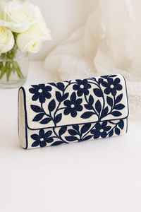 กระเป๋าคลัทช์ลูกปัดแก้วลายดอกไม้เขตร้อนรับรองโดย MS Handicraft รูปทรงและสีสันปรับแต่งได้ กระเป๋าสะพายข้างแบบโซ่สไตล์เม็กซิกันสำหรับงานเทศกาล - Product Image 6