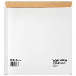 Soennecken - Cierre Autoadhesivo para Ventana de Cartón Blanco de 270 g/m², Bolsa de Envío para CD/DVD de 190 x 160 mm (Ancho x Alto), Sobres de Papel - Product Image 2