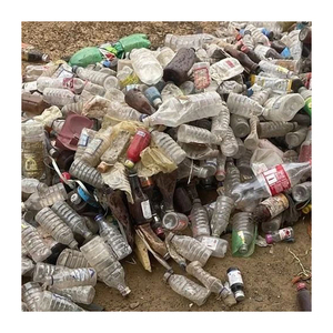 Bouteilles de ferraille en plastique au meilleur prix et flocons en PET stock en vrac disponible avec emballage personnalisé marque personnalisée d'origine ougandaise - Product Image 1