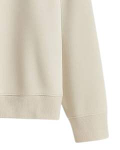 Sudadera de Forro Polar con Media Cremallera para Hombre, Cálida, Suave, Cuello Alto, Cómoda, Informal, Holgada, de Manga Larga, Estilo Pullover - Product Image 6