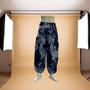 Pantalon ample décontracté et confortable pour hommes avec poches surdimensionnées en toile douce pour un usage quotidien et en voyage - Product Image 3