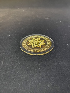 Posavasos con logotipo acrílico personalizado Elegante y funcional con claridad elegante Eleva su presencia de marca - Product Image 5