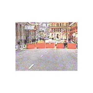 Barrière de sécurité routière rouge 150X50X50 cm YB150X50X50 KRMZ - Product Image 3