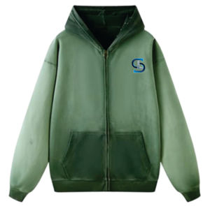 แจ็กเก็ตมีฮู้ดมีซิปแบบหลวมมีฮู้ดสำหรับผู้หญิงเสื้อแจ็กเก็ตมีฮู้ดสำหรับฤดูใบไม้ร่วง/ฤดูหนาว - Product Image 6