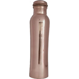 Bouteille d'eau en cuivre martelé de 800ml avec couvercle verres multi-usages pour bureau maison yoga camping vente en gros - Product Image 2