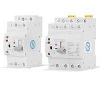 Kampa 63A 220V 2P Ats Dinrail Change Over Switch 63a Smart Automat Switch Transfer 63 Amp Ats Dinrail 2 Kutub