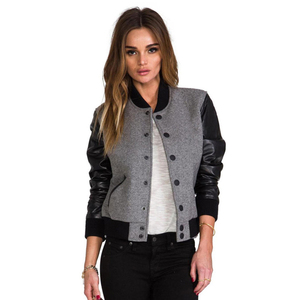 <b>Lightweight</b> Dyed Bamboo Fiber Waterproof Windproof Breathable Street Fashion Varsity <b>Jackets</b> for <b>Women</b> OEM Wholesale Winter - Product Image 5