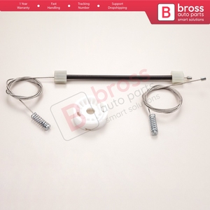 Kit de Reparación de Elevalunas Trasero Derecho BWR5034 para Serie 5 E60 E61 2003-2010 4/5 Puertas 51357184746 - Product Image 2