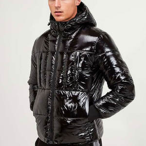 Veste matelassée pour homme, style tendance 2026, vente en gros, veste d'hiver décontractée pour l'extérieur, veste en duvet, logo personnalisé, tailles grandes pour hommes - Product Image 2