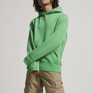 DEC fábrica personalizada de alta calidad de algodón polar francés Terry Plain Heavyweight Hoodie personalizado sin cordón diseñador Hoodie personalizado - Product Image 4