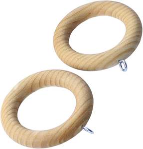 2 uds. De anillos para cortinas, anillo de madera sin terminar, anillo colgante para cortina para dormitorio, cortina para el hogar - Product Image 6