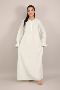 Camisón de verano para mujer, ropa de noche, ropa de dormir de algodón suave, vestido de noche para mujer con la mejor calidad de la India - Product Image 2