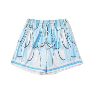 Pantalones cortos de entrenamiento de verano Malla Fitness Pantalones cortos de gimnasio para hombre con bolsillo Pantalones cortos de malla de verano Productos de alta calidad entrada - Product Image 4