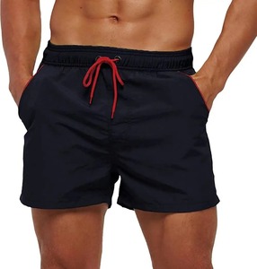 Nouveaux hommes été Shorts de bain maillots de bain troncs maillots de bain séchage rapide plage conseil taille élastique pantalon de bain avec maille - Product Image 5