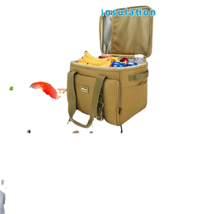 カスタムシック600DオックスフォードソフトTPU母乳クーラーサーマルバッグ、ショルダーストラップ付き大型断熱ワインクーラーバッグ食品用 - Product Image 6