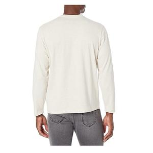 Luxury Men's 100% Cotton Single Jersey <b>T</b>-<b>shirt</b> High Quality Breathable Long Sleeve with Neck Factory Price From Bangladesh - Product Image 5