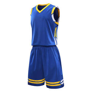 Ensemble de maillot et short de basket-ball respirant, à séchage rapide, léger, vêtements de sport athlétiques pour l'entraînement en équipe, les matchs et les entraînements - Product Image 5