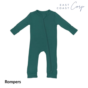 ชุดรอมเปอร์ผ้าเรยอนไม้ไผ่ใส่ได้ทั้งชายและหญิง | จั๊มสูทแบบนุ่มมีซิป - Product Image 1