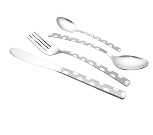 Design personnalisé Outil de service fait main Ensembles de couverts Ensemble de six ustensiles de cuisine Table à manger - Product Image 4