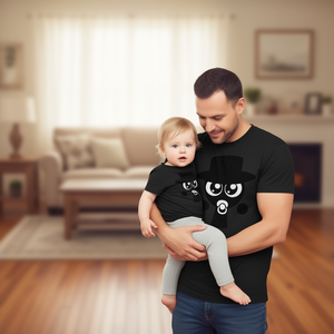 T-shirt promotionnel noir pour bébé Sprunki - Product Image 3