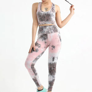 Ensemble de yoga pour femmes personnalisé de haute qualité sans couture léger meilleur design salle de sport haute élasticité vêtements de fitness ensemble de yoga pour femmes - Product Image 4