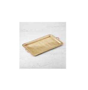 Home <b>Kitchen</b> <b>Table</b> Ware Fast Food Serving Tray Customize Size Handmade Design Best Quality of Brass Dinner Ware Tray Cheep Price - Product Image 2