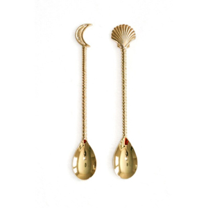 Vente chaude Nouveau Design élégant et élégant Couverts Ensemble de Couverts Or Brillant Poli Forgé À La Main En Acier Inoxydable Manche Côtelé - Product Image 1