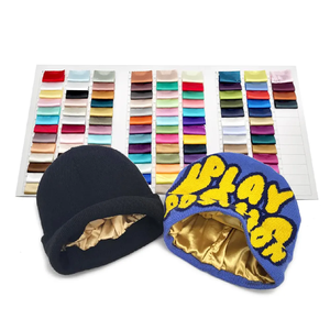 Gorro con puños, gorros personalizados, gorros con logotipo completo, gorro de invierno tejido jacquard, gorro con Calavera, venta al por mayor, alta calidad - Product Image 1