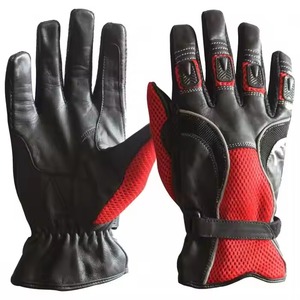 Gants de moto en cuir véritable de conception personnalisée OEM 2025 Gants de course Gants de moto confortables en cuir de mouton à la mode - Product Image 4