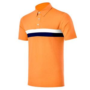 Service de POLO en coton personnalisé grande taille pour hommes chemises polo de luxe à manches mi-longues multicolore grande taille pour hommes - Product Image 5