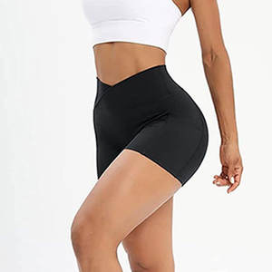 Wholesale Manufacturer Scrunch Butt Gym <b>Tights</b> <b>Compression</b> Yoga Shorts <b>For</b> <b>Women</b> Custom Logo <b>Women's</b> Gym <b>Compression</b> Shorts - Product Image 2