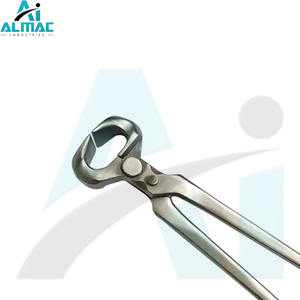 Herramientas de herrador ALMAC, pinzas de pezuña semiredondas, herramientas de herrador semiredondas de 12 ", pinzas de pezuña de caballo, instrumentos veterinarios semiredondos - Product Image 6