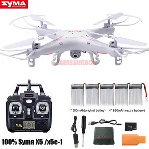 Оригинальный Syma X5C/ x5c-1 р/у Дрон-Квадрокоптер с камерой или Syma X5 RC вертолет Дрон без камеры