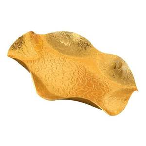 Nouvelle vente en gros prix or Rectangle plateaux laiton métal plateau de service pour la maison et accessoires de cuisine - Product Image 3