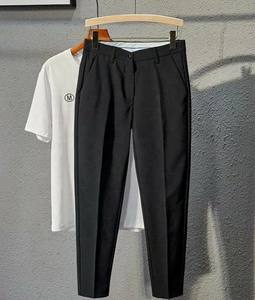 Pantalon taille haute britannique décontracté pour hommes pantalon léger nouveau pantalon pour hommes pour le bureau pantalons - Product Image 3