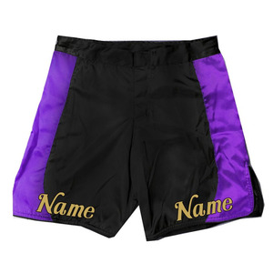Pantalones Cortos de MMA Sublimados Personalizados OEM para Hombre, de Secado Rápido, Transpirables, Ecológicos, Impermeables, de Poliéster/Algodón, Cintura Media con Cordón Ajustable - Product Image 1