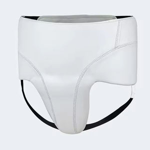Protège-aine de boxe professionnel en cuir de qualité supérieure, nouveau style, équipement de protection - Product Image 2
