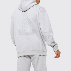 Premium Distressed Hoodie <b>Men</b> Oversized Heavyweight 100% Cotton Streetwear Casual Pullover <b>Hooded</b> <b>Top</b> Quick Dry Breathable - Product Image 5