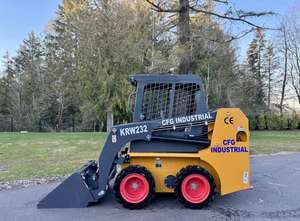 Livraison gratuite CFG KRW232 30hp Mini chargeuse compacte CE EPA Moteur diesel essence Roues Mini chargeuse sur chenilles pour tous terrains - Product Image 4