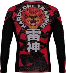 Rashguard personnalisé Bjj Rash Guard sublimé fabricant concevez votre propre Rashguard Rash Guard tissu Spandex - Product Image 2