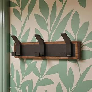 Cintre en bois pour manteaux d'hiver lourds, ensemble de cintres en bois massif de qualité supérieure pour armoires, cintre en bois écologique pour la maison - Product Image 2