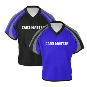 เสื้อเจอร์ซีย์เล่นกีฬาลาครอสเสื้อเจอร์ซีย์แขนสั้นออกแบบได้ตามที่ต้องการดีไซน์ใหม่ - Product Image 1