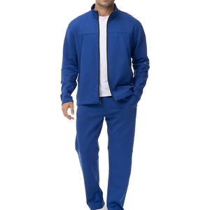 Conjuntos de chándal para hombre con cremallera completa, sudaderas casuales para correr, chaquetas y pantalones deportivos, conjuntos de 2 piezas - Product Image 2