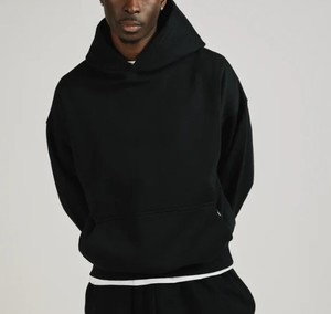 Sudaderas con Capucha Unisex de Invierno, 100% Algodón Grueso, Bordado Personalizado y Estilo Oversize, Venta al Por Mayor - Product Image 5