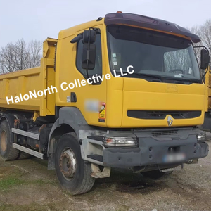 Camión Volquete Ligero Diésel Euro 3 6x4 Renault Kerax 380.26 Usado del 2004 con Caja de Volteo de Tres Lados - Product Image 1