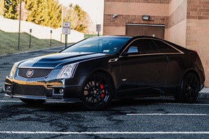 2024 Cadillac CTTS-V купе, популярный автомобиль с кожаными сиденьями в изысканном стиле, левая камера заднего вида - Product Image 4